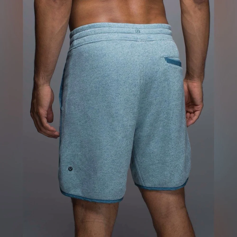 Lululemon Sundown Short in Heathered Tofino Teal Size Medium. - Picture 10 of 16